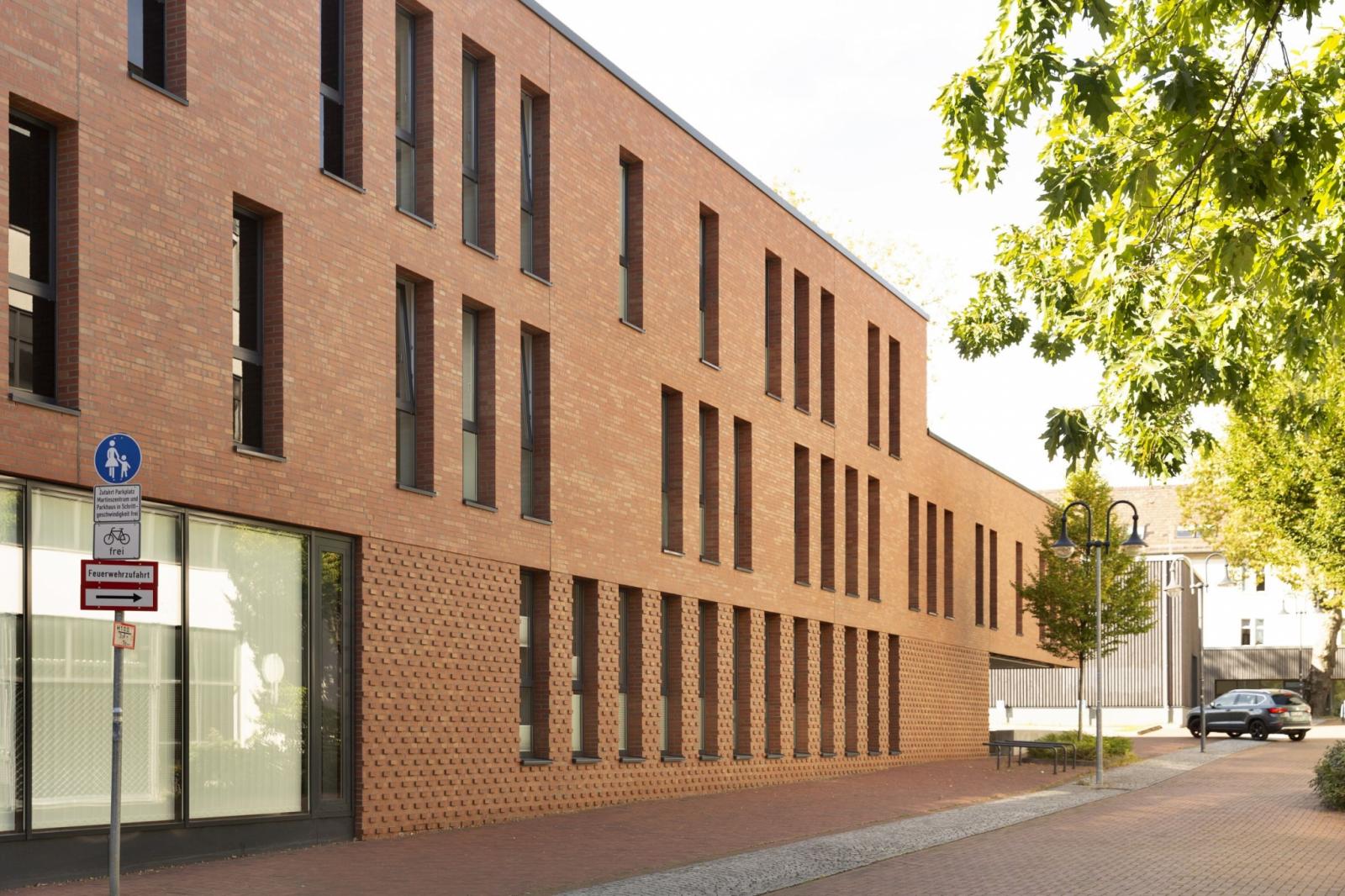 Fassade des Martinszentrums