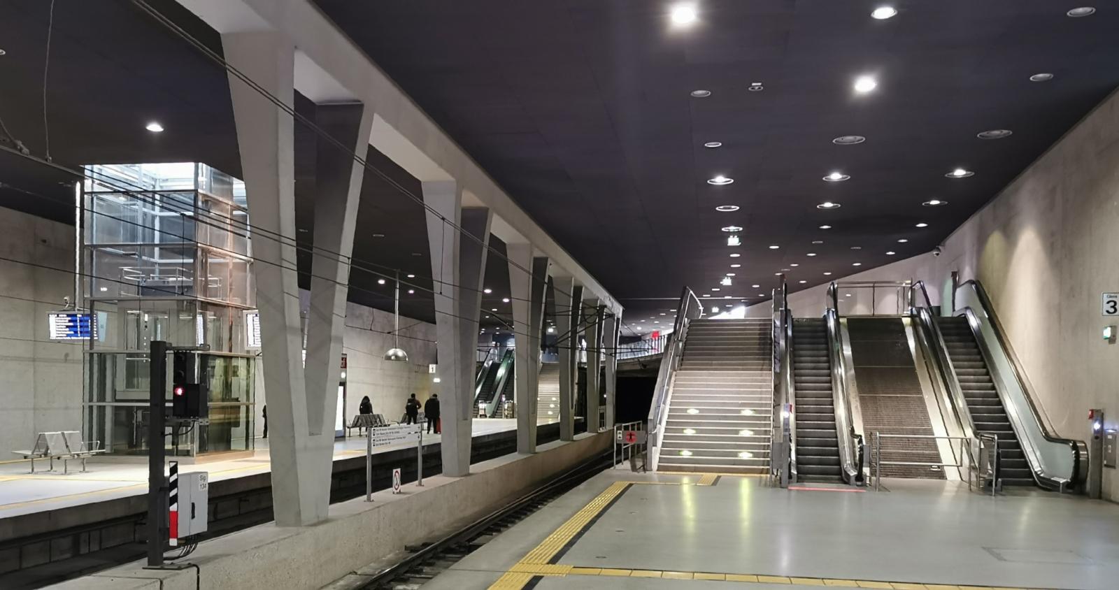 Bahnsteigebene