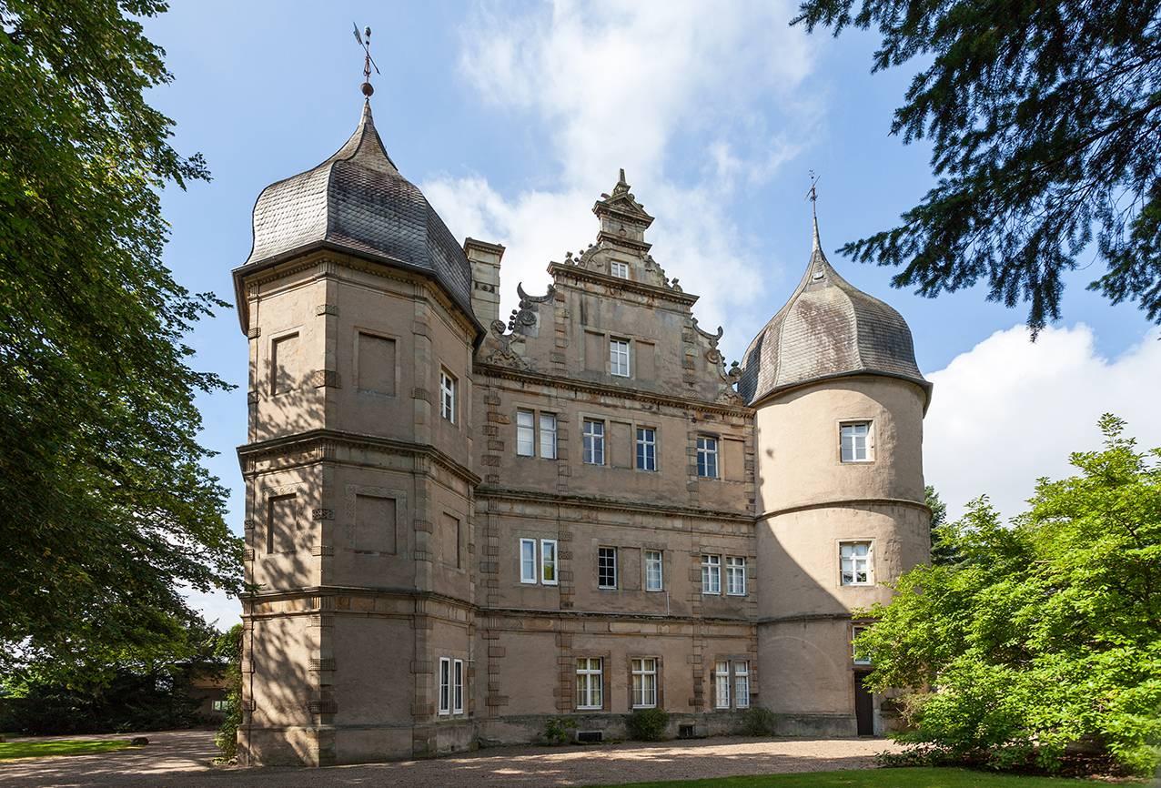Schloss Barntrup, auch Kerssenbrocksches Schloss genannt, Ostseite