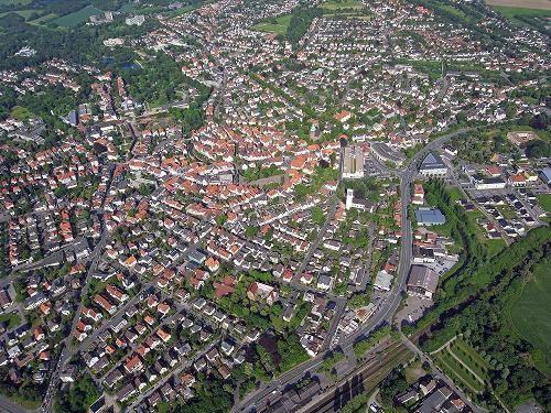 Luftbild von Bad Salzuflen