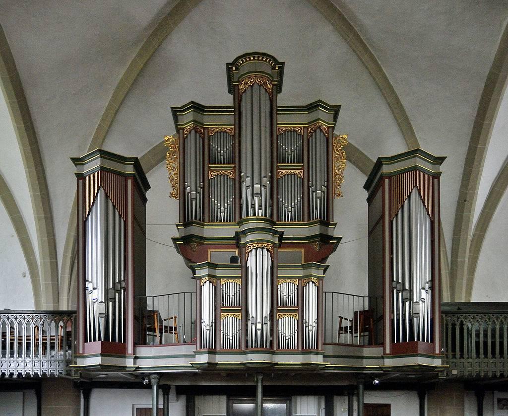 Orgel der evangelischen Kirche in Horn