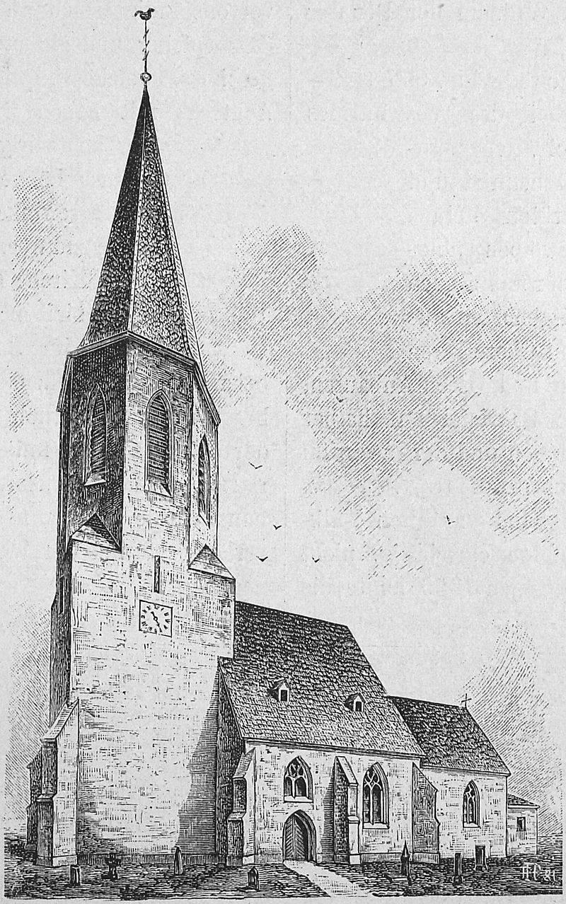 Vorgängerbau von St. Lucia