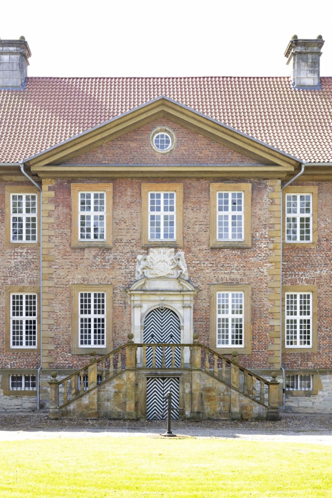 Mittelrisalit des Propsteigebäudes