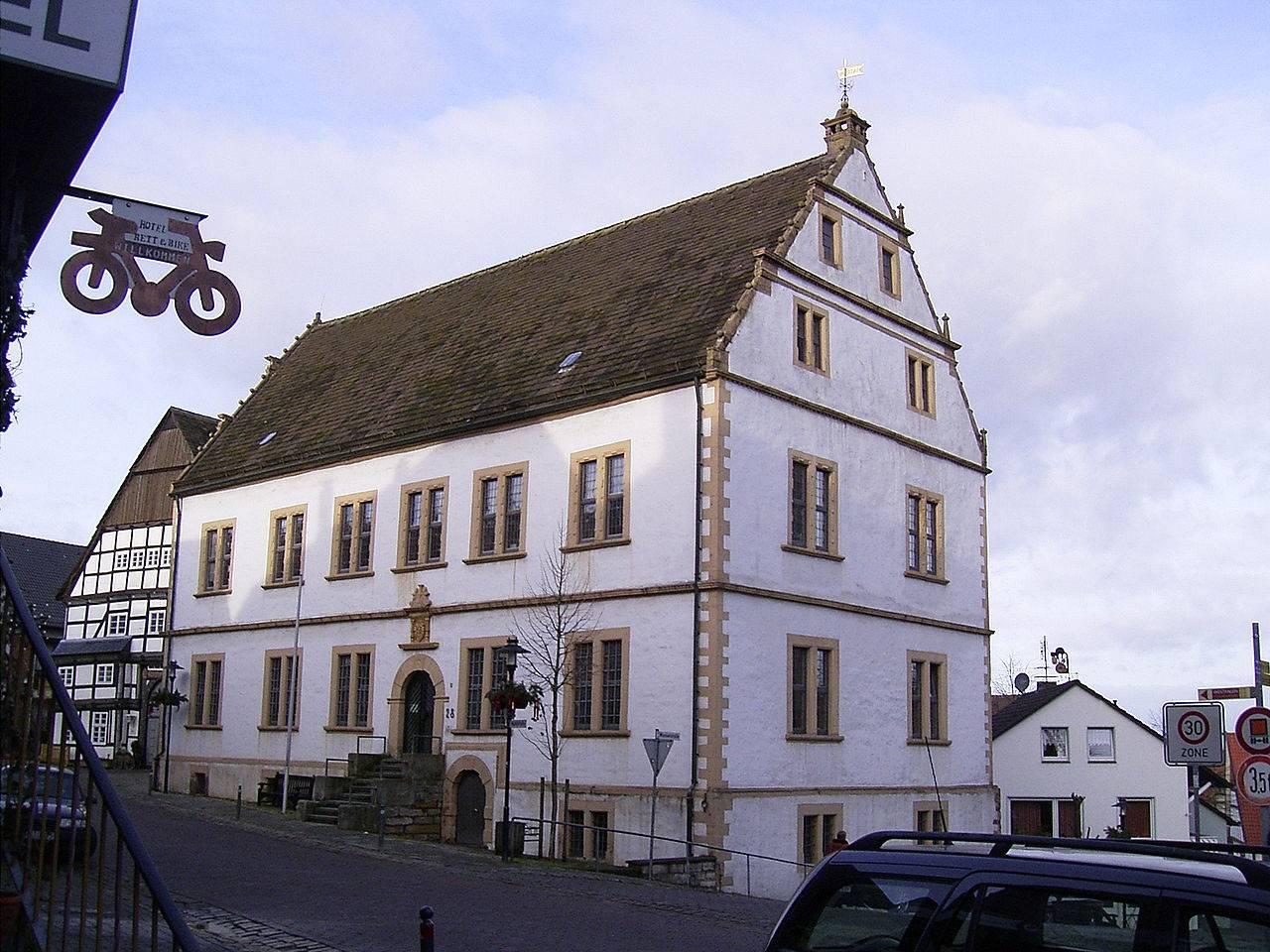 historisches Rathaus in Nieheim
