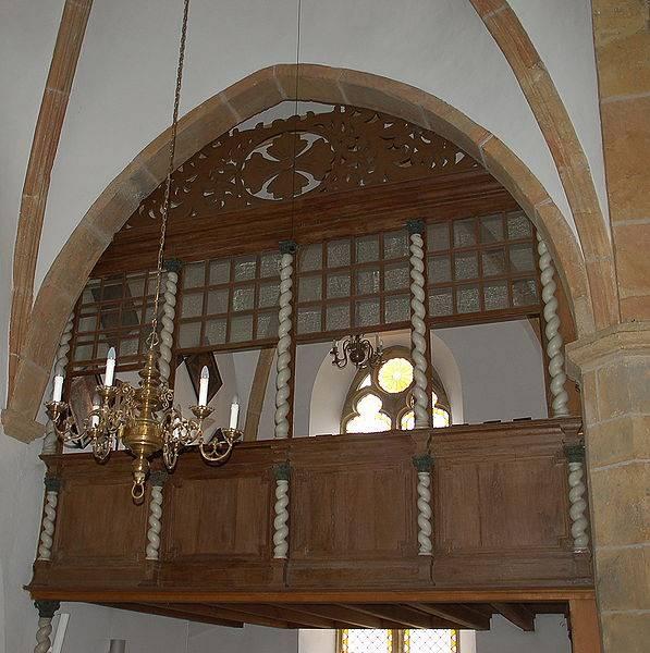 Evangelische Stadtkirche Rheda-Wiedenbrück , Fürstenempore