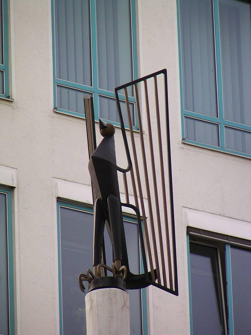 Skulptur am Bundesrechnungshof