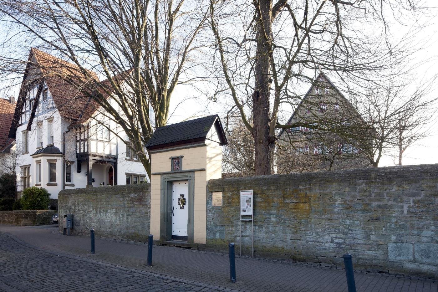 Eingangsportal des Burghofmuseums Soest 