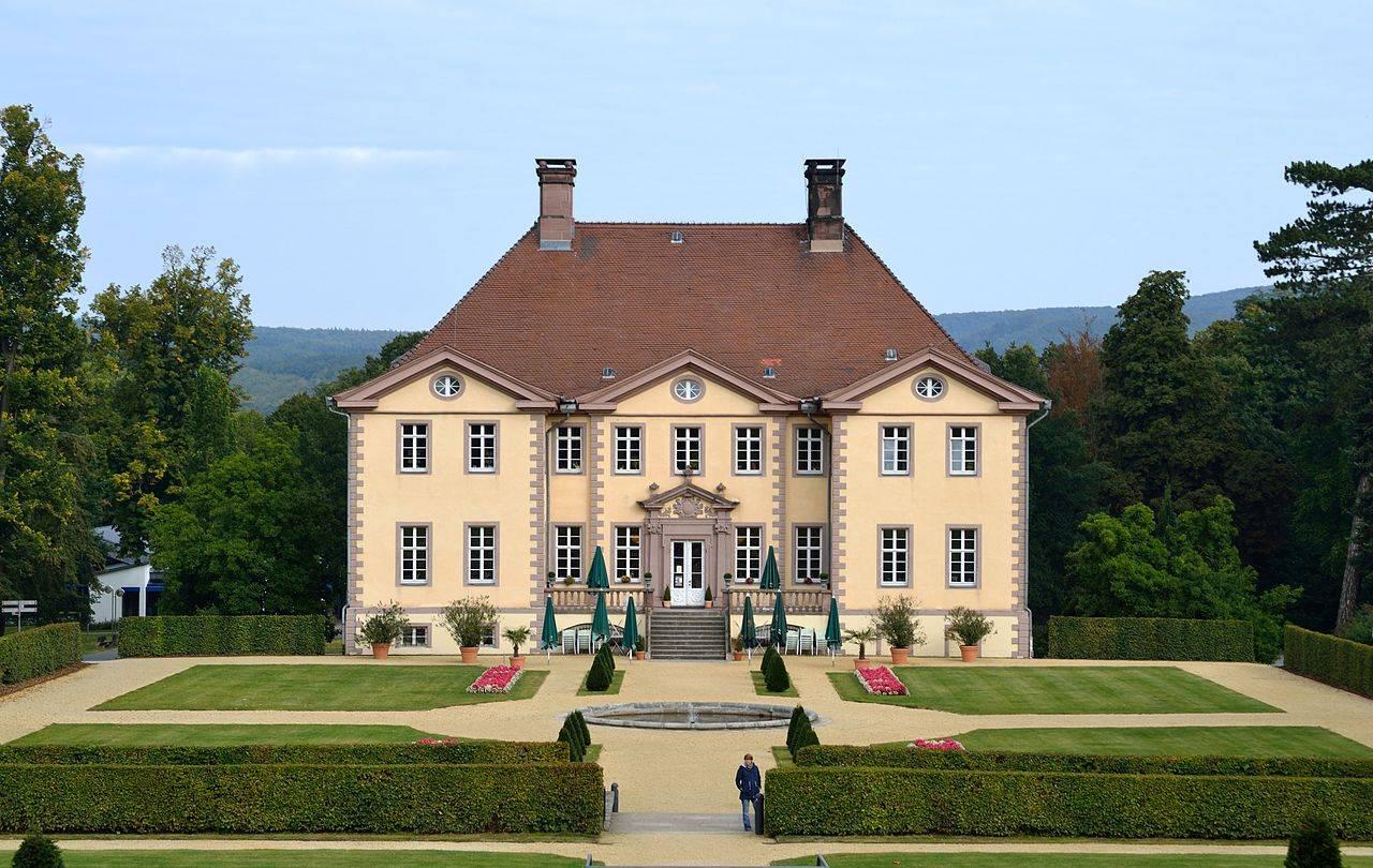 Südseite von Schloss Schieder in Schieder-Schwalenberg