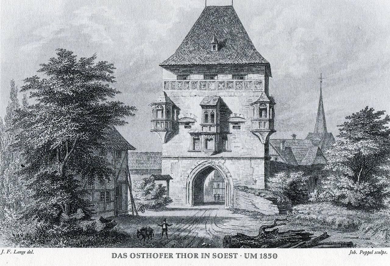 Osthofentor um 1850
