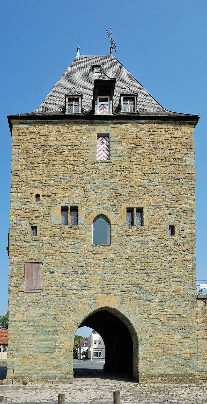 Osthofentor, Stadttor in Soest, stadtzugewandte Seite