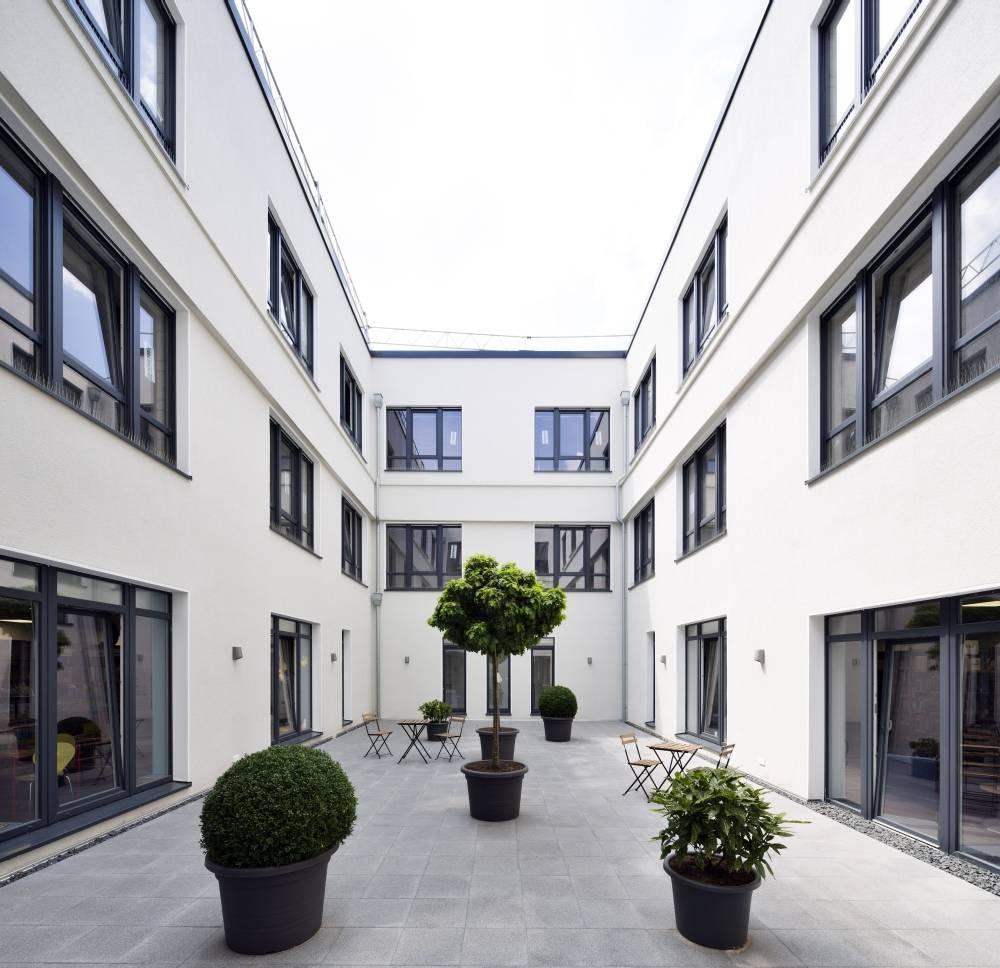 Innenhof des Linden-Karrees
