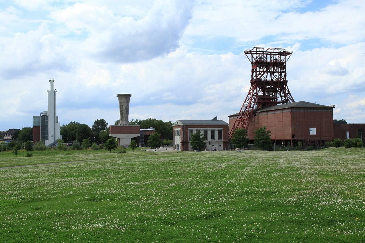 Consol-Park vor der Zeche Consolidation