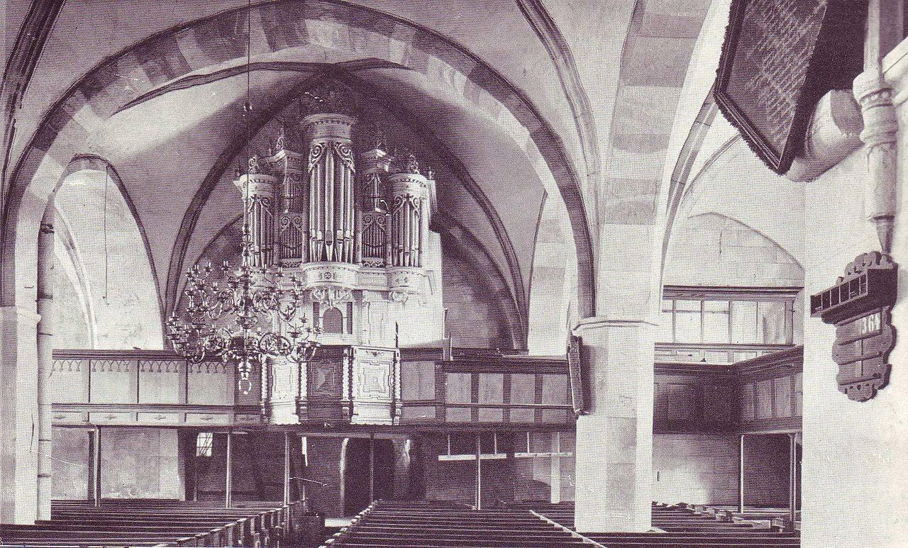 St. Peter und Paul, Innenraum um 1902
