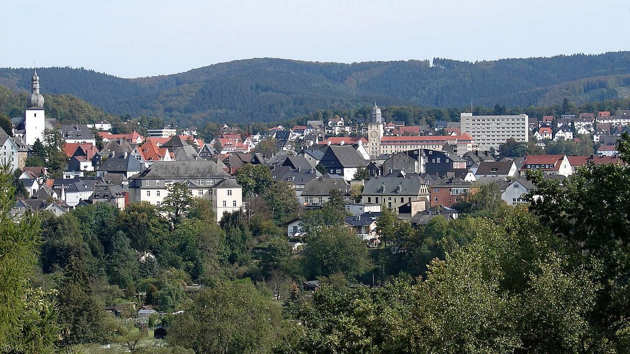Blick über den historischen Ortskern