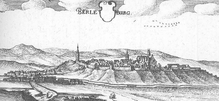 Bad Berleburg – Auszug aus der Topographia Hassiae von Matthäus Merian, 1655