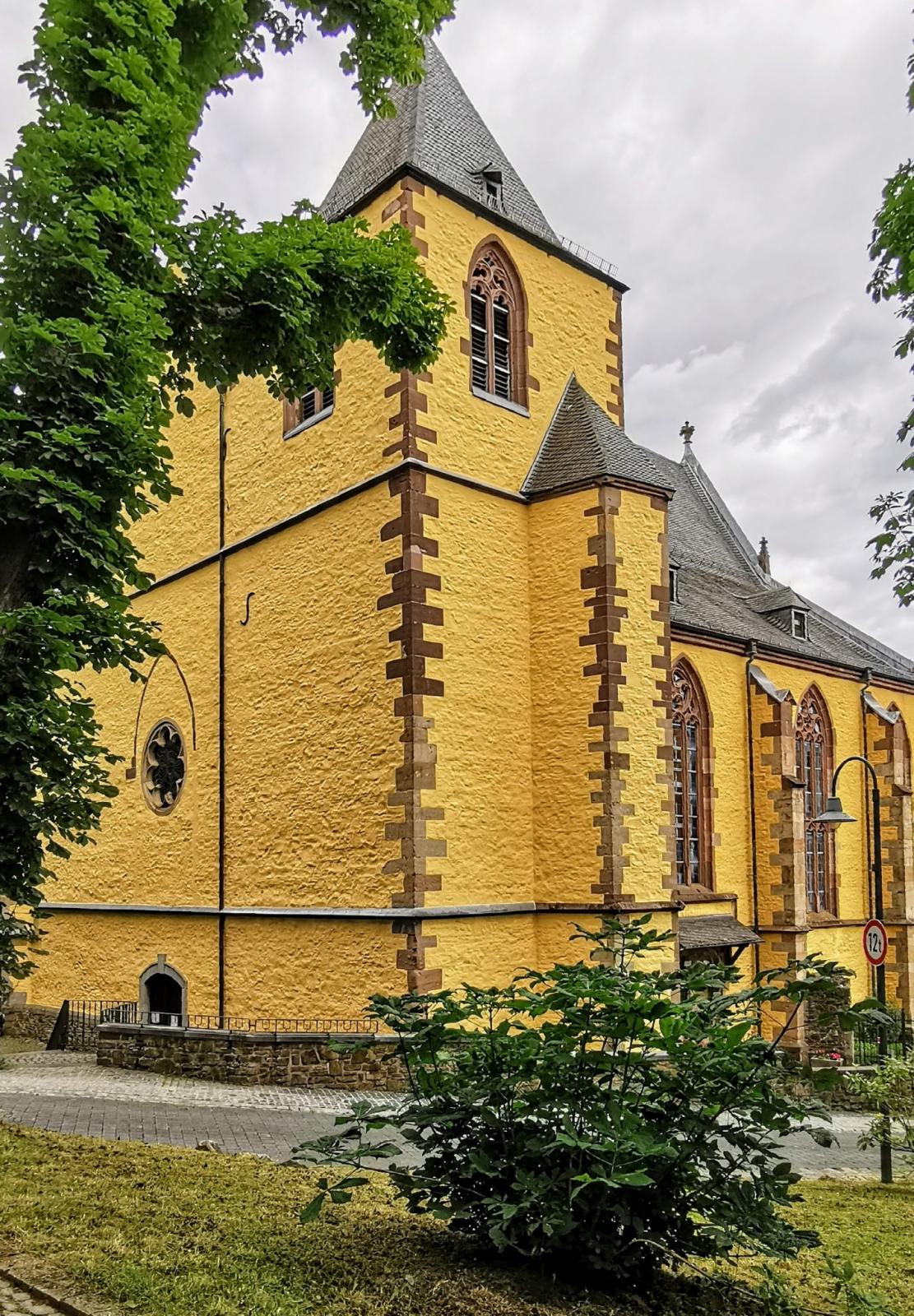 Schlosskirche Schleiden, Südwestansicht