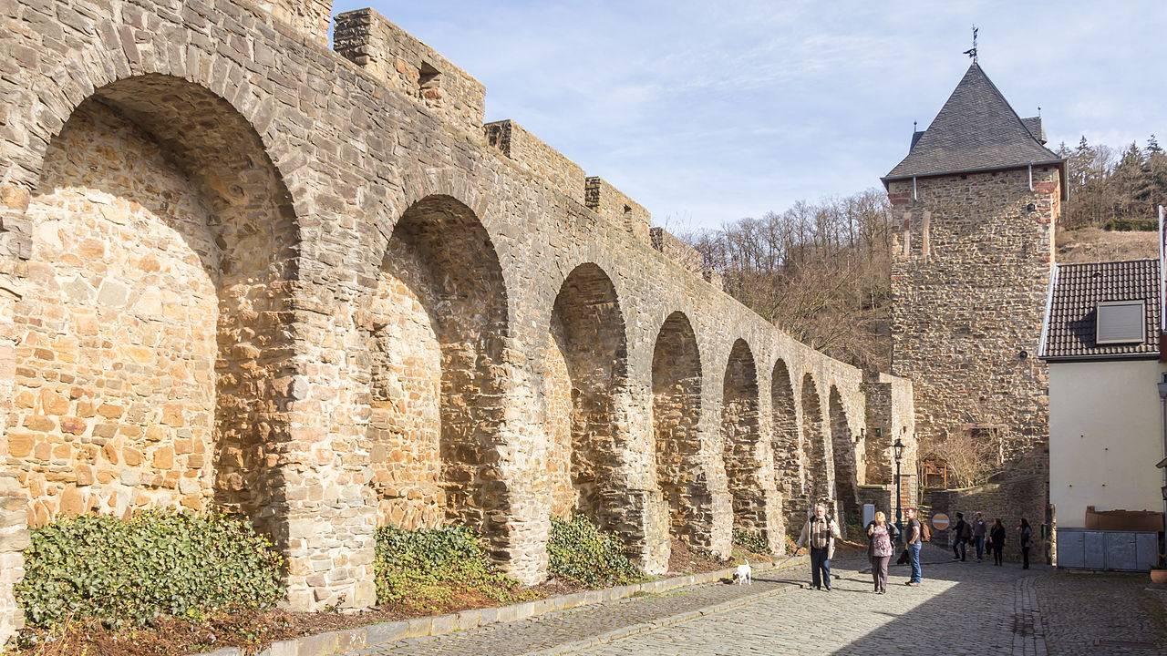 Stadtmauer Bad Münstereifel, nördliche Seite