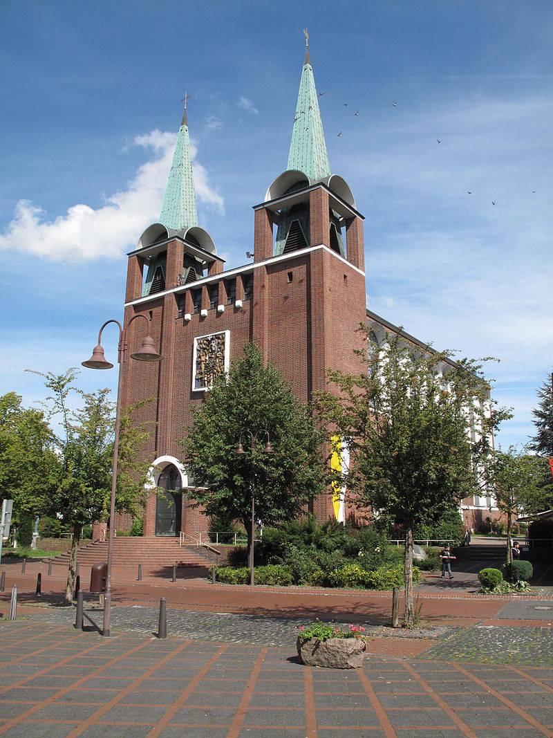 Außenansicht von St. Martin in Aldenhoven