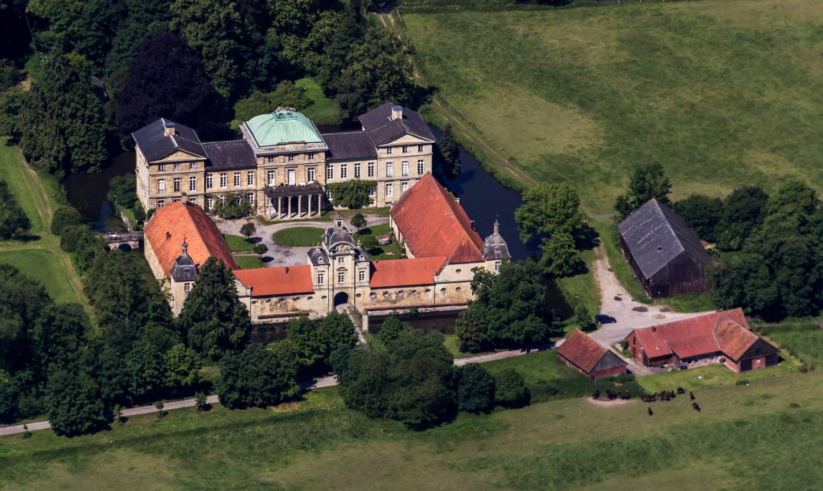 Haus Stapel, Luftaufnahme