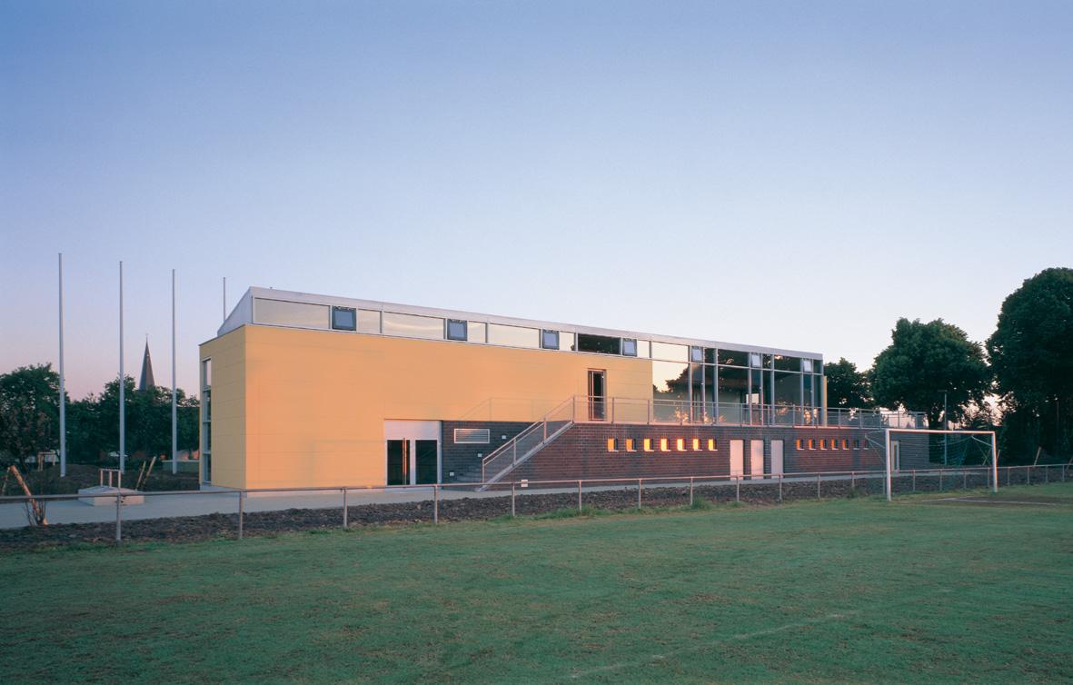 Ansicht vom Spielfeld