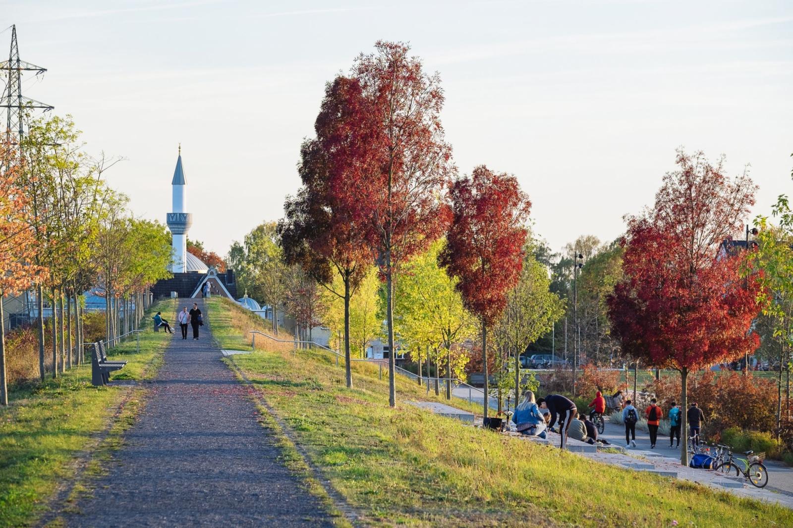 Promenade auf dem Wall