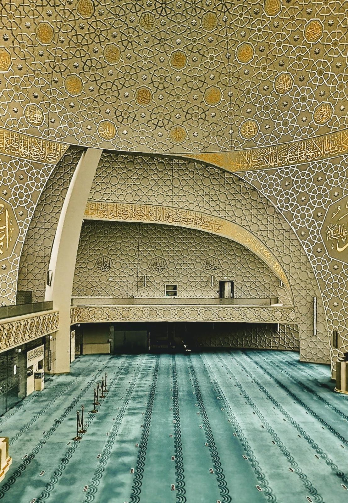 Innenraum Zentralmoschee 