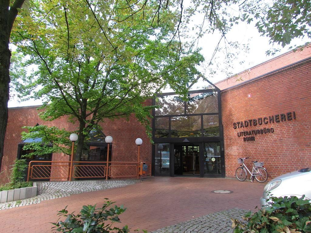 Eingangsbereich Stadtbücherei Gladbeck