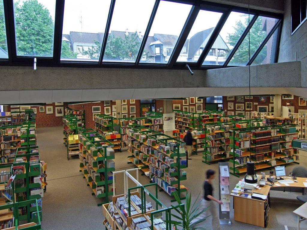 Innenansicht Stadtbücherei Gladbeck