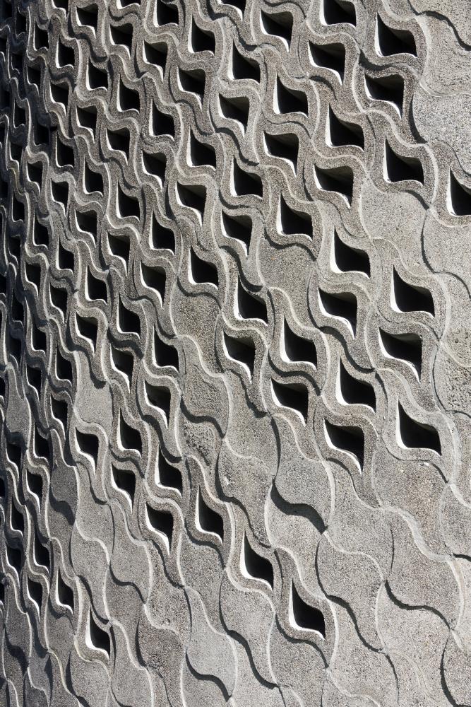 Detail der Außenwand