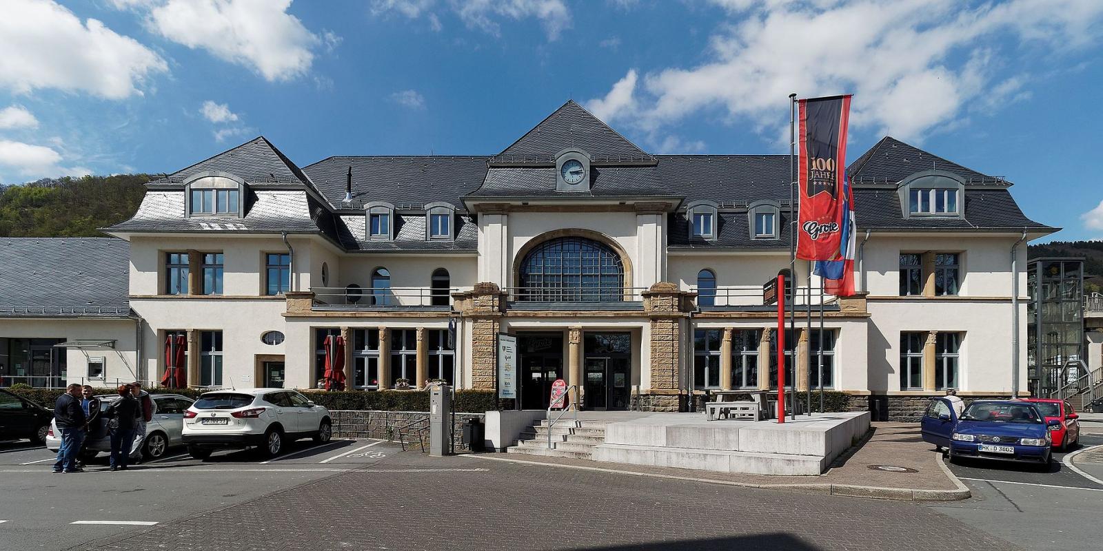 Bahnhofsgebäude in Werdohl