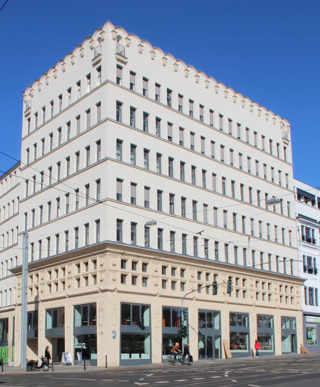 Industriehaus an der Schirmerstraße in Düsseldorf-Wehrhahn