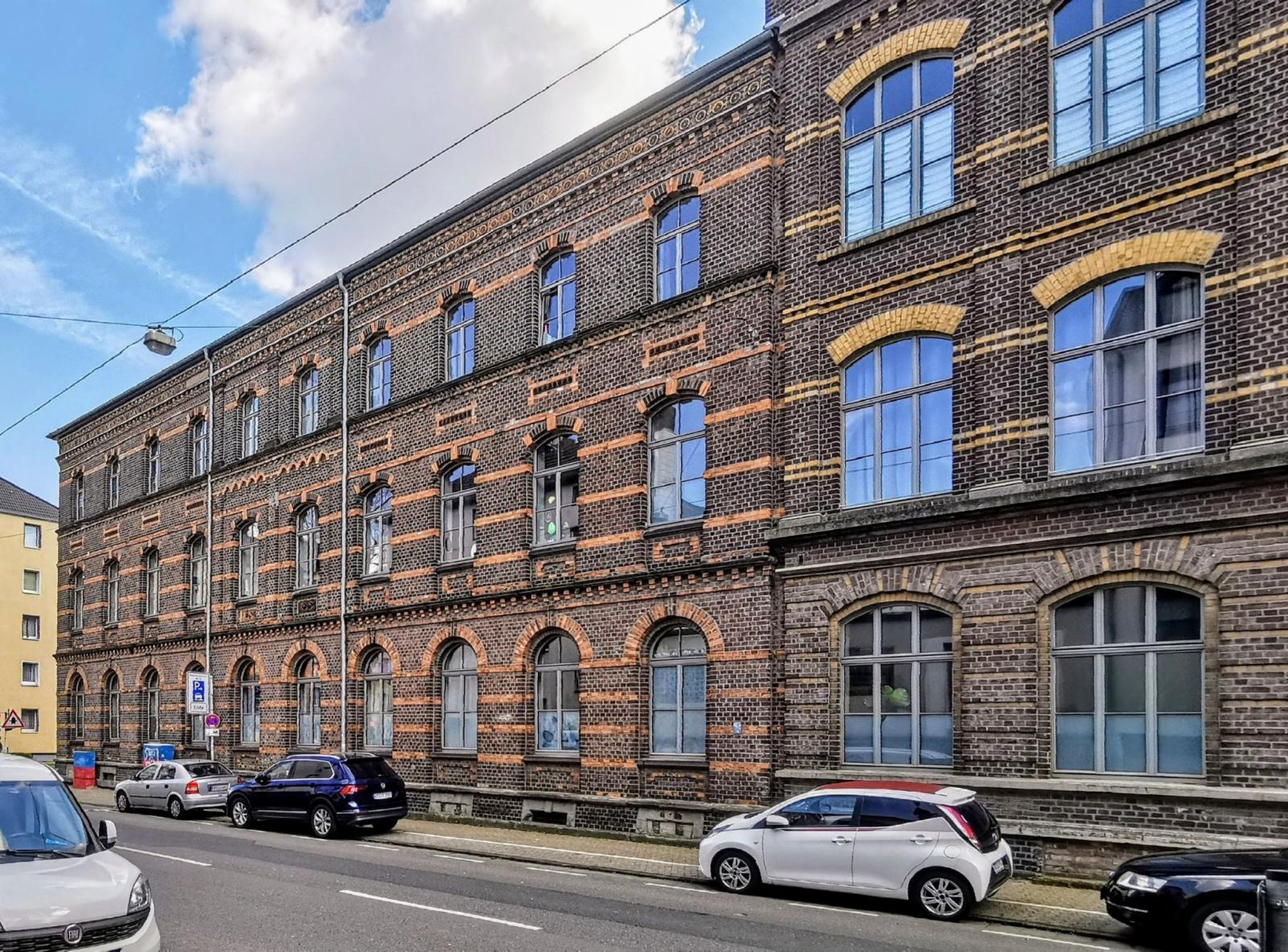 Straßenansicht Alte Samtweberei Krefeld