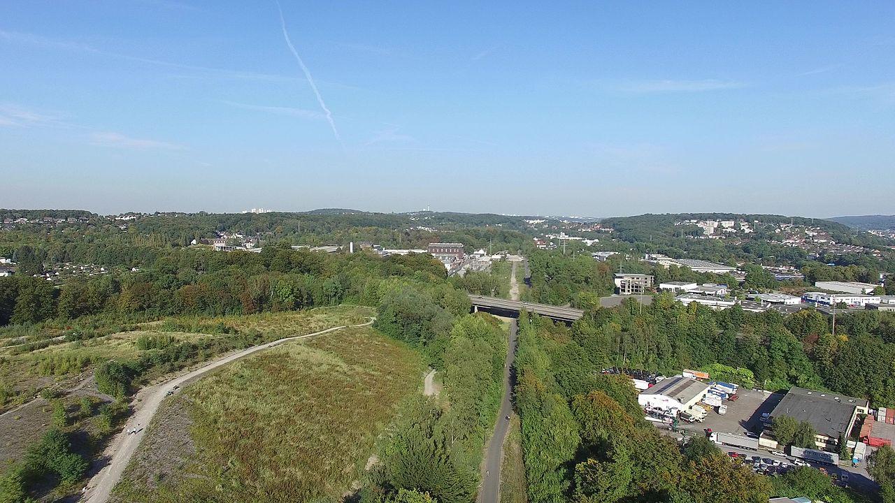 Luftbild Nordbahntrasse
