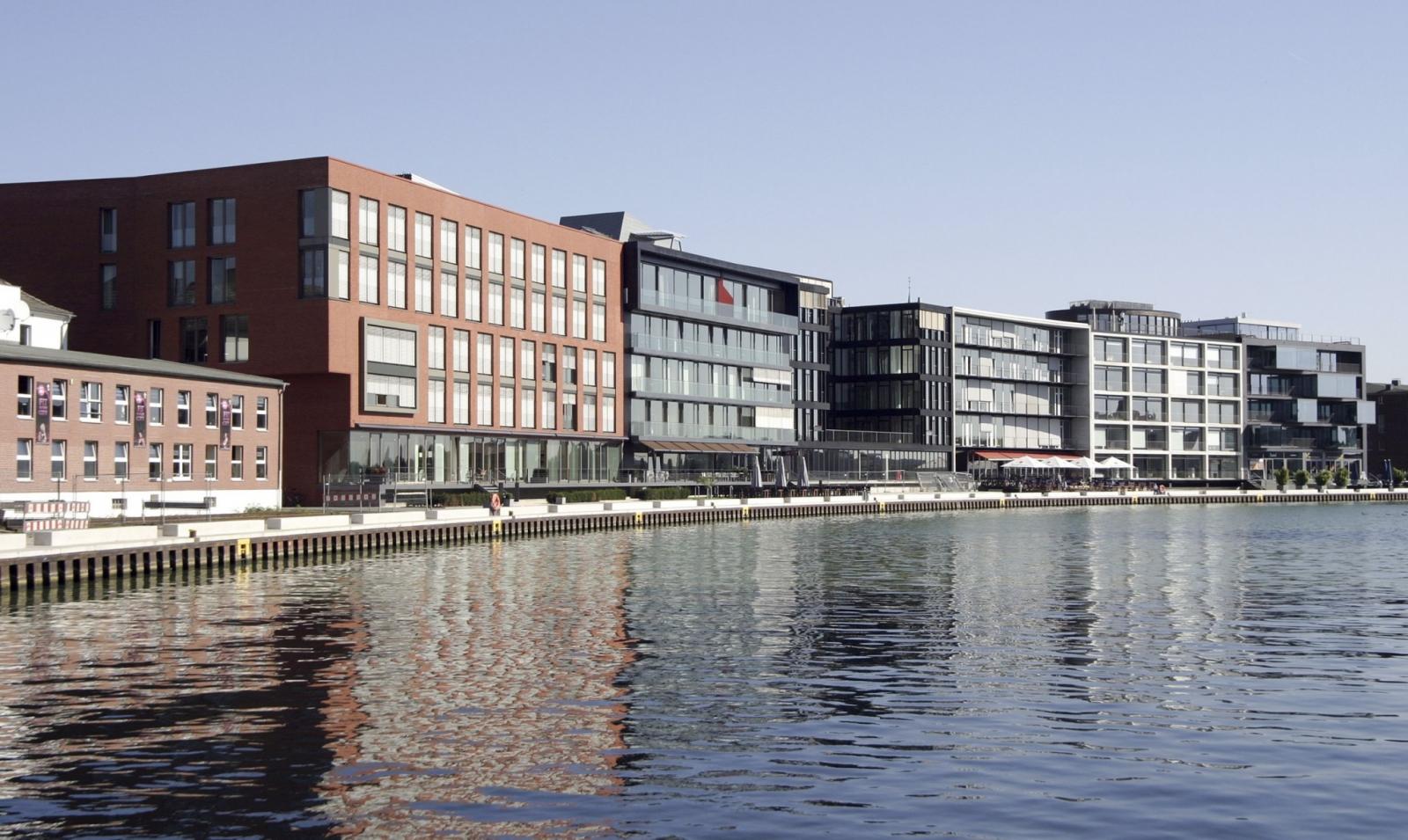Stadthafen I, Hafenviertel Münster, Nordseite Kreativkai