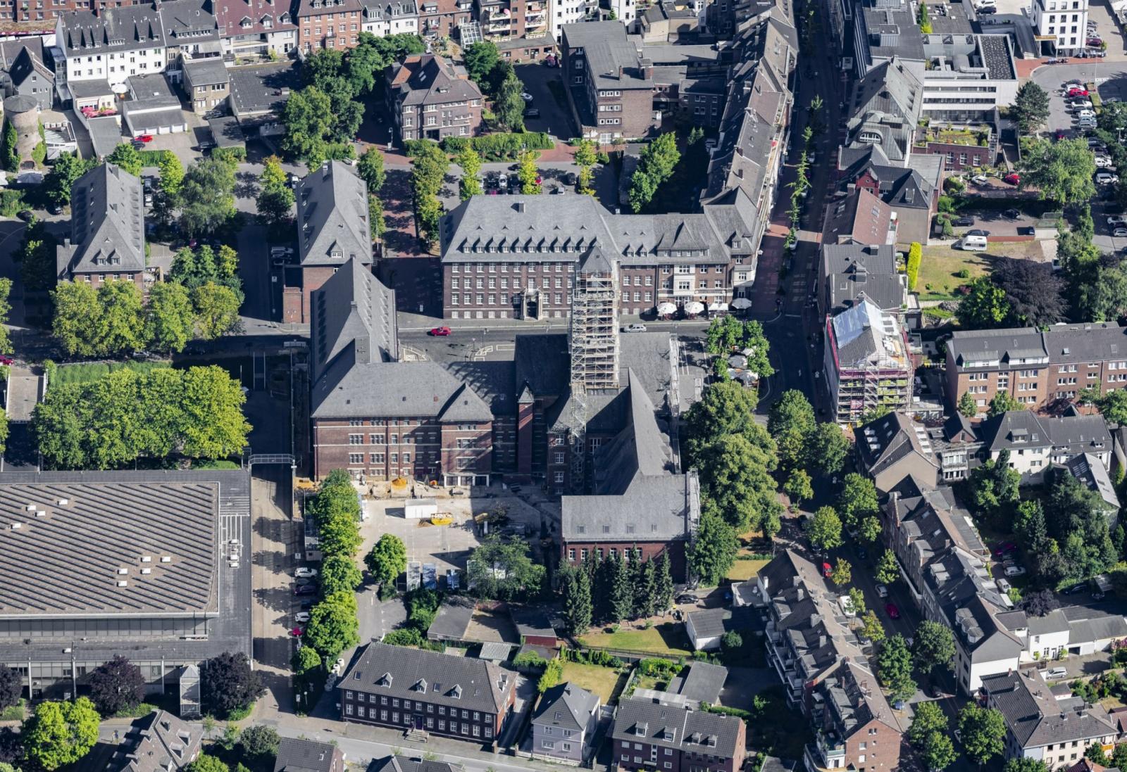 Rathaus Bottrop, Luftbild