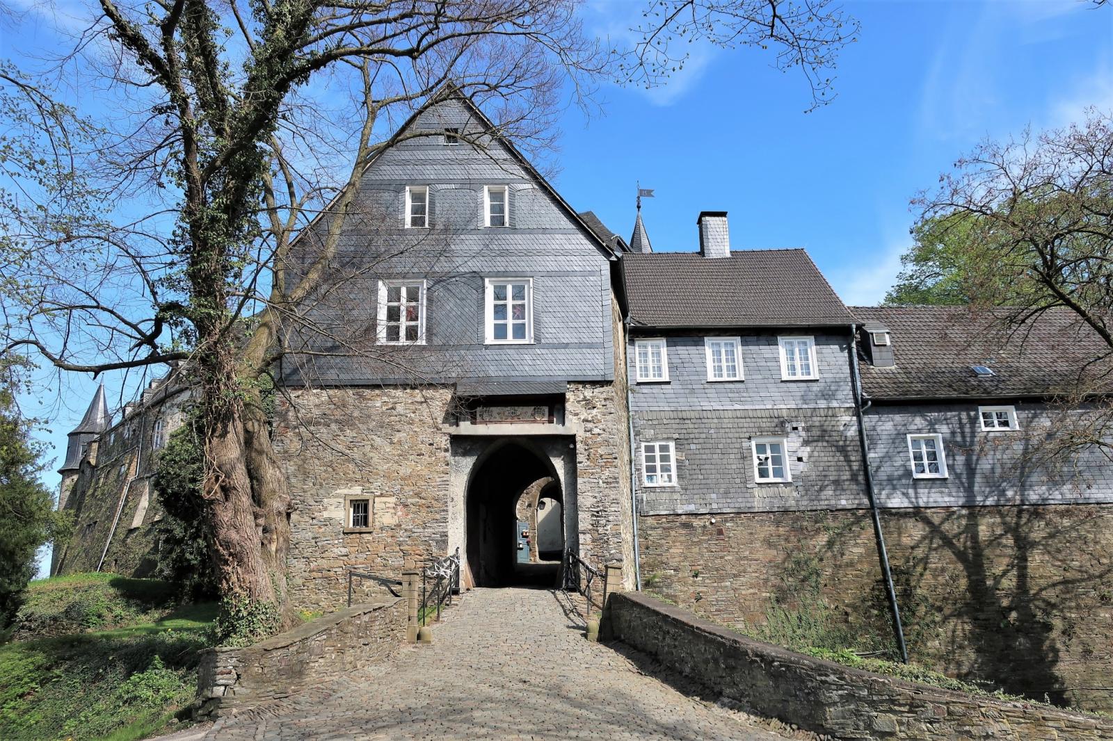 Zugang zum Schloss Hohenlimburg
