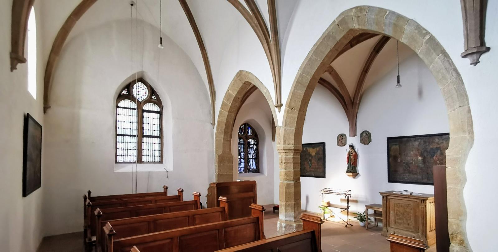 Innenraum der Kapelle