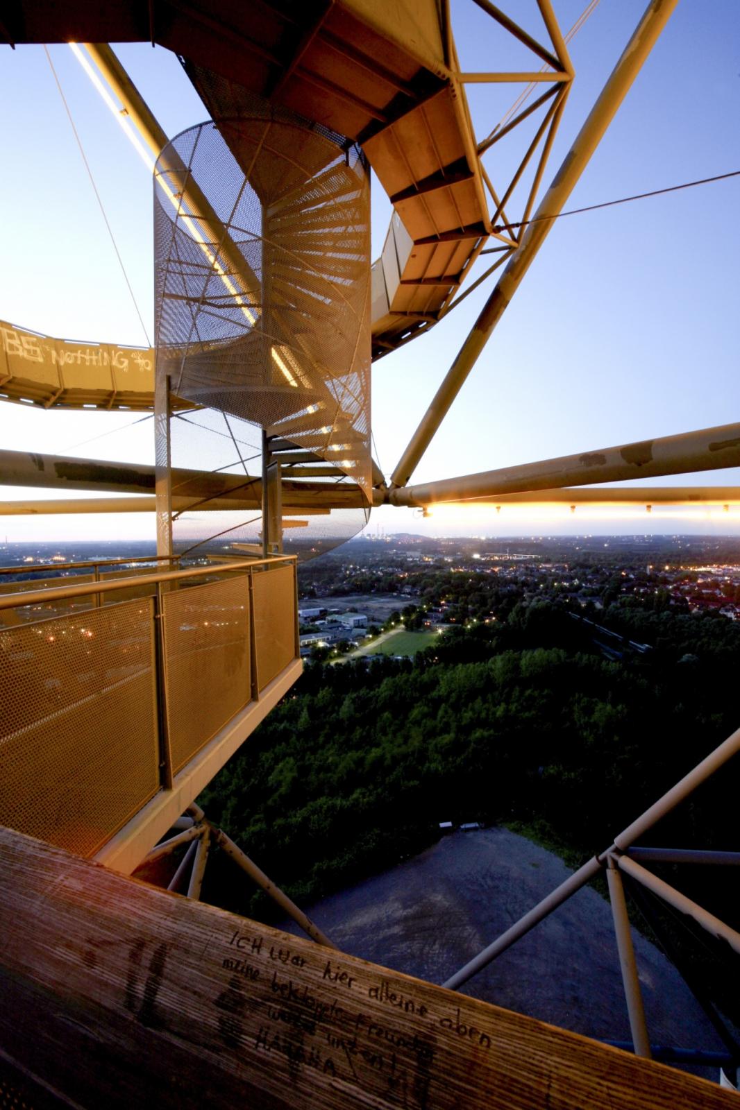 auf dem Tetraeder
