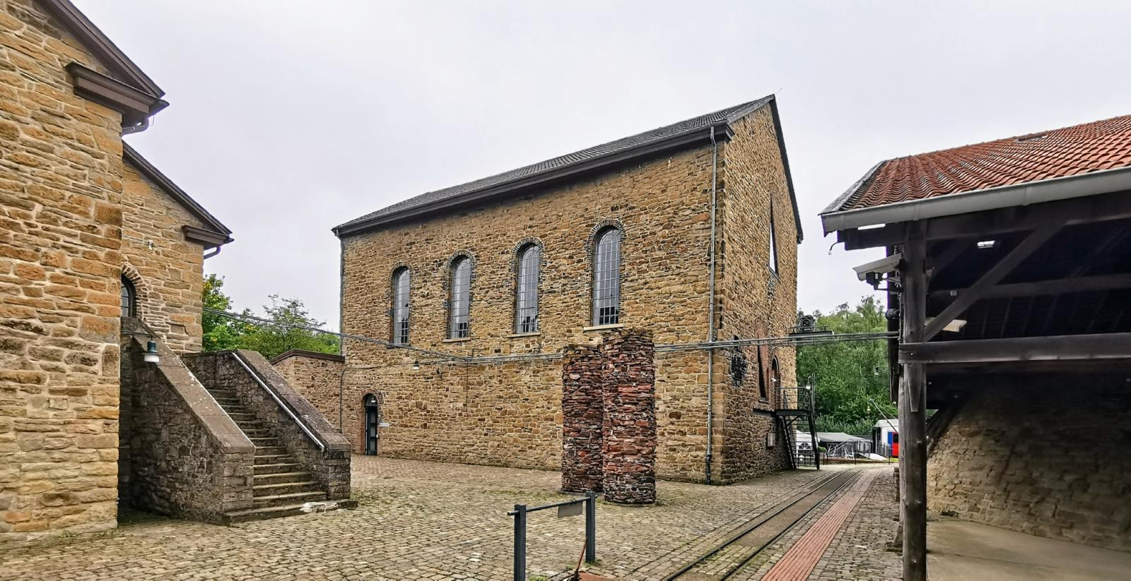 Blick auf das Maschinenhaus