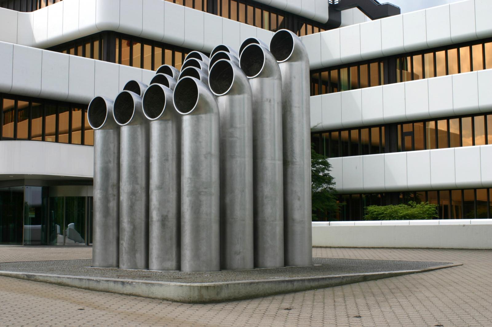 Kunstwerk Abluftplastiken von Friedrich Gräsel