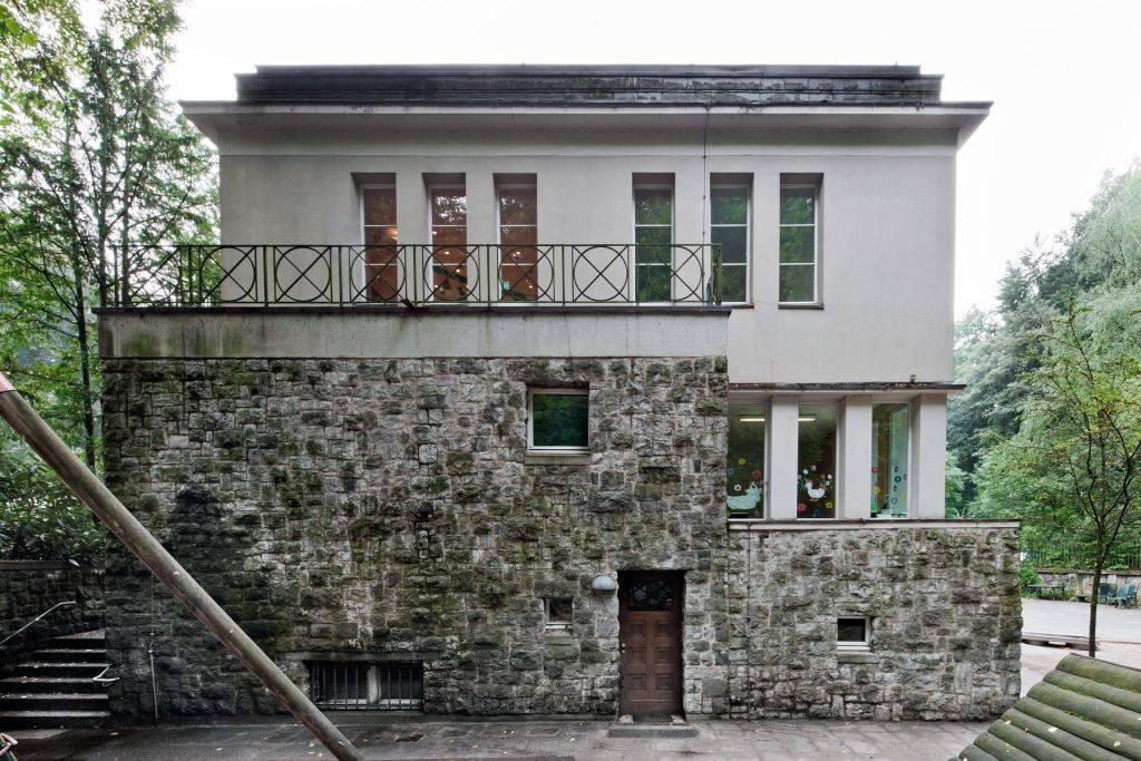Seitenansicht Villa Cuno