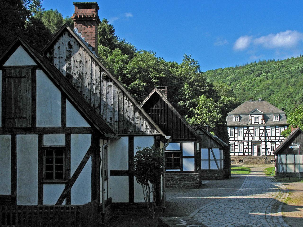 Blick auf das Deutsche Schmiedemuseum