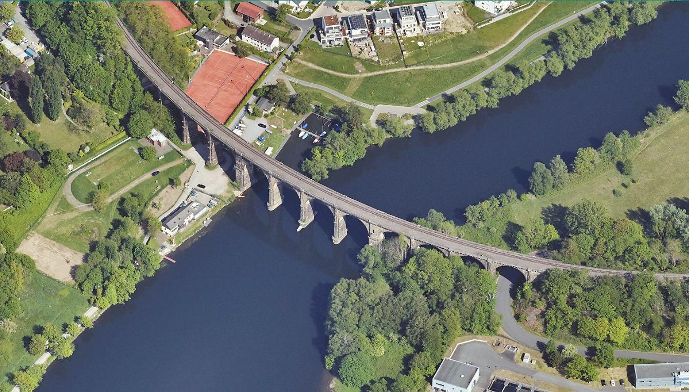 Luftbild Ruhrviadukt Herdecke