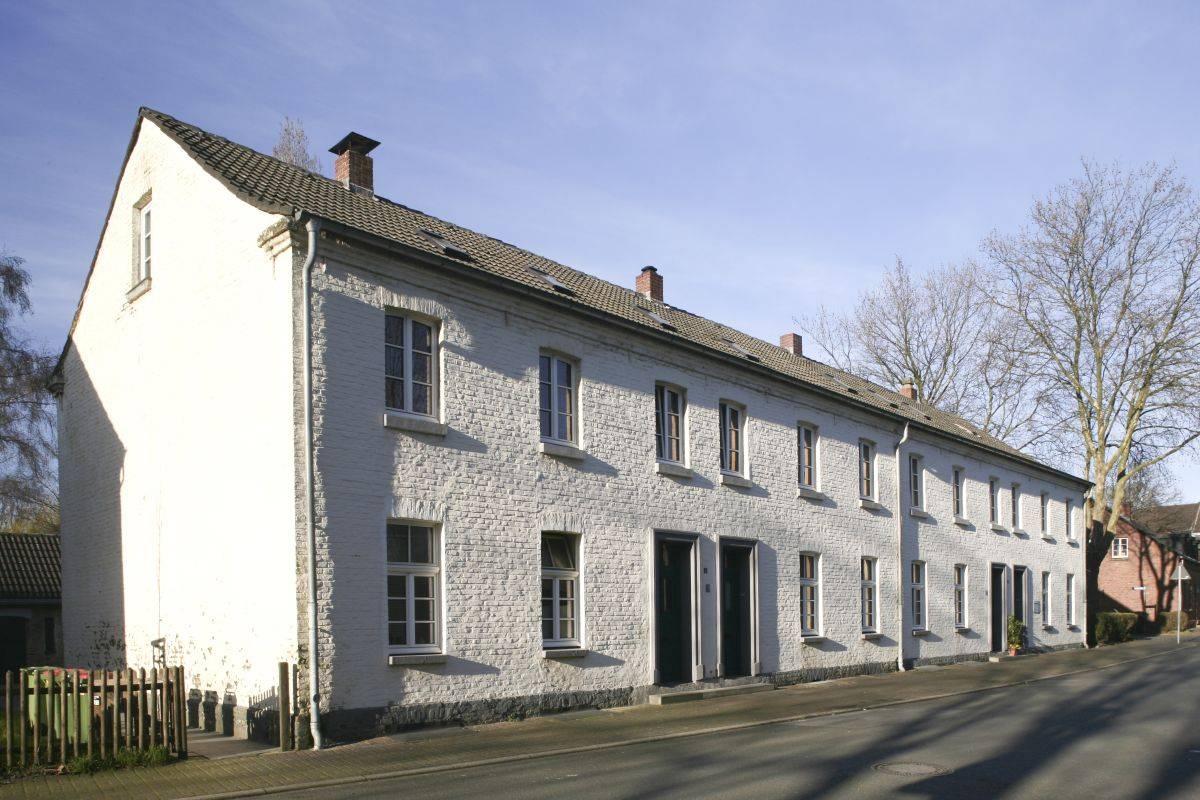 Weiße Siedlungshäuser Eisenheim