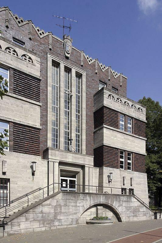 Eingangsportal Rathaus Oberhausen