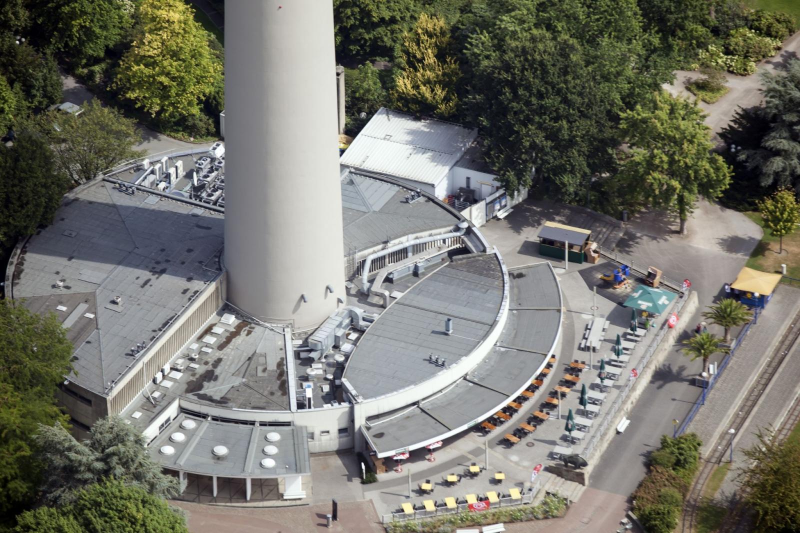 Fuß des Florianturms