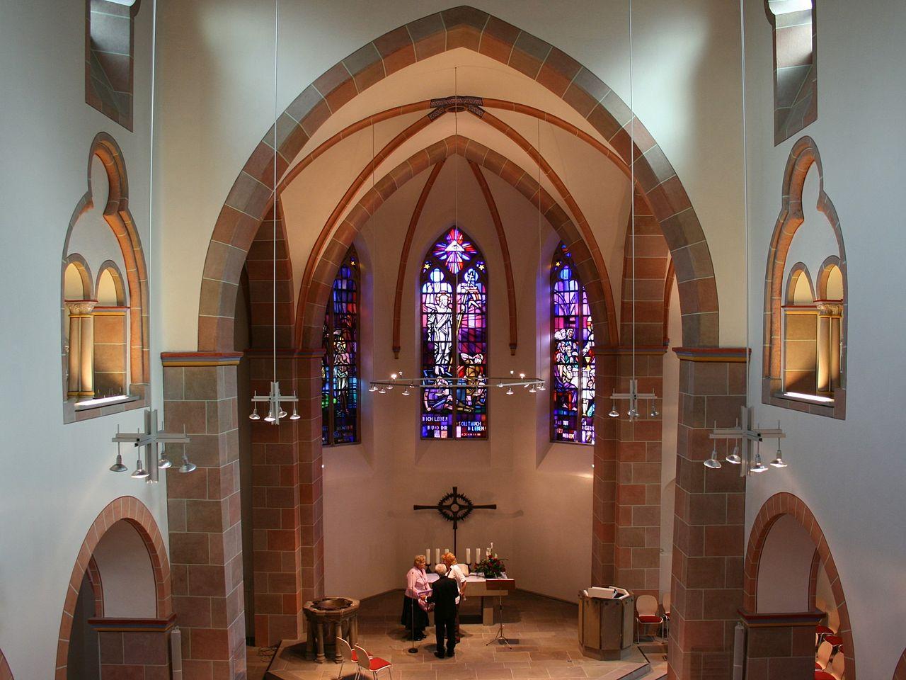 Blick in den Chor