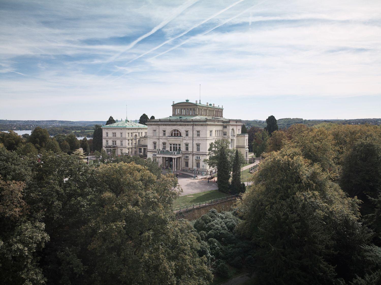Villa Hügel - von Norden
