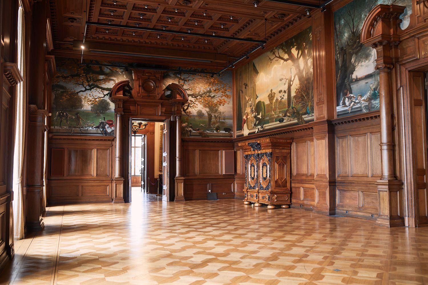 Speisesaal in der Villa Hügel