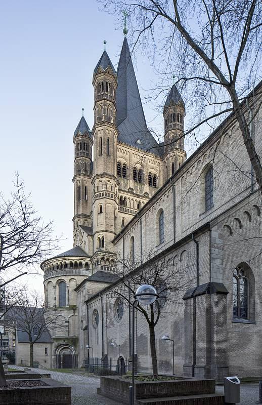 Nordwestansicht Groß St. Martin